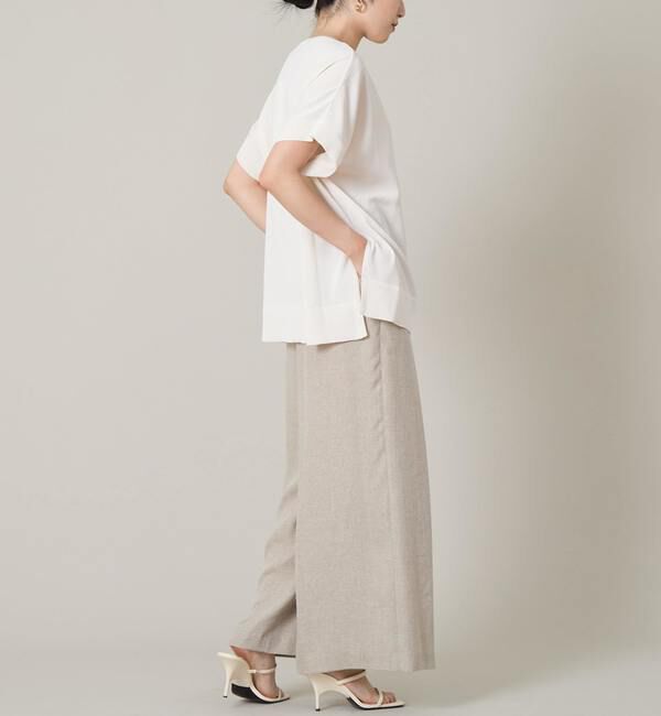 Liesse「ワイドギャザーパンツ（セットアップ対応）」|その他|