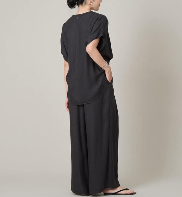 Liesse「ワイドギャザーパンツ（セットアップ対応）」|その他|