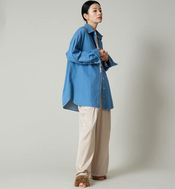 Liesse「デニムシャツ」|シャツ・ブラウス|