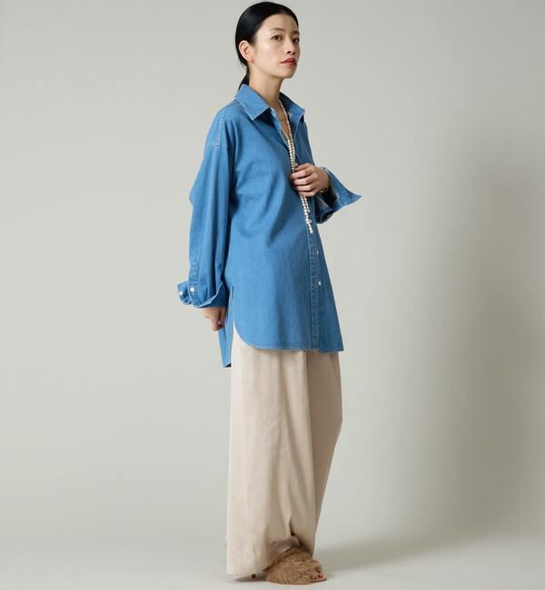 Liesse「デニムシャツ」|シャツ・ブラウス|