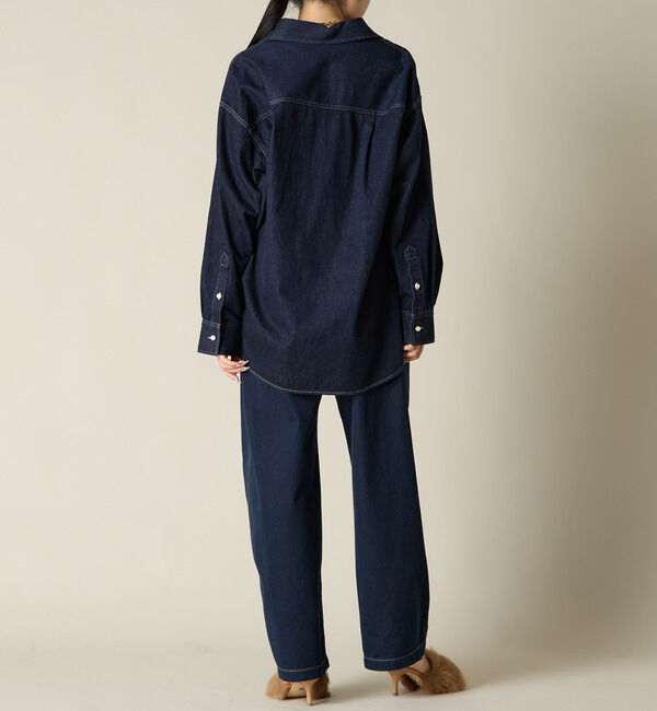 Liesse「デニムシャツ」|シャツ・ブラウス|