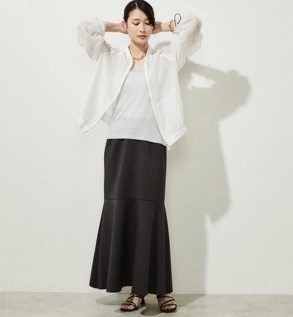 SOFFITTO「マーメイドスカート」|スカート|ブラック