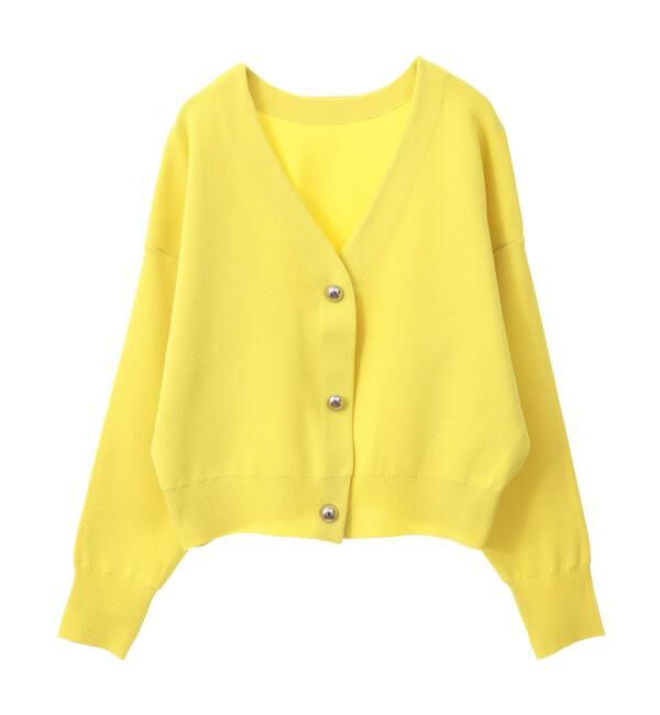 Soffitto「リブ編み前後2WAYニットカーディガン」|カーディガン|