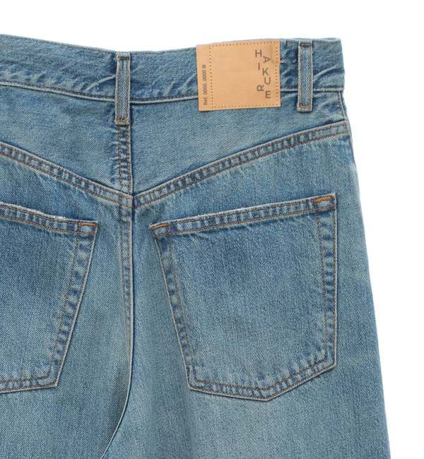 A_「【HAIKURE/ハイクル】CANDY BLUE TENCEL ASIASN FITテンセル混タックデニムパンツ」|デニム|