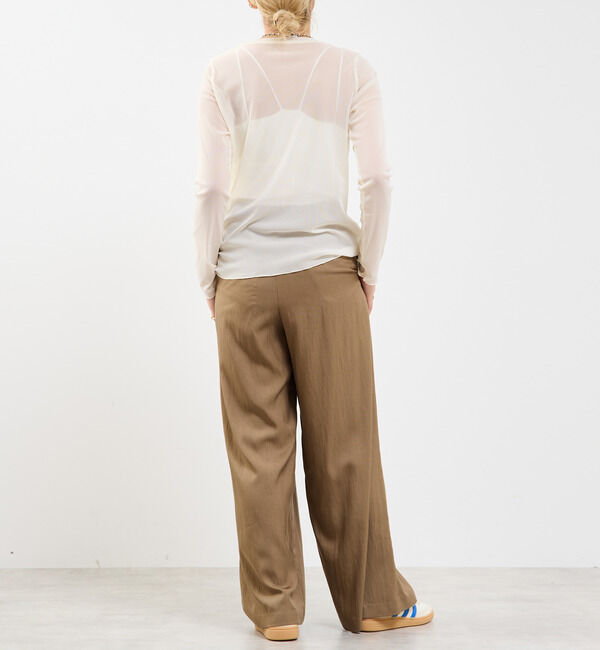 Soffitto「チュールシアープルオーバー」|Tシャツ・カットソー|