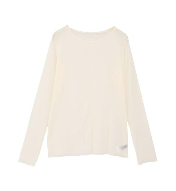 Soffitto「チュールシアープルオーバー」|Tシャツ・カットソー|