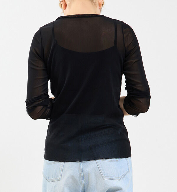 Soffitto「チュールシアープルオーバー」|Tシャツ・カットソー|