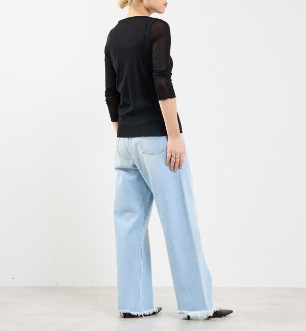 Soffitto「チュールシアープルオーバー」|Tシャツ・カットソー|