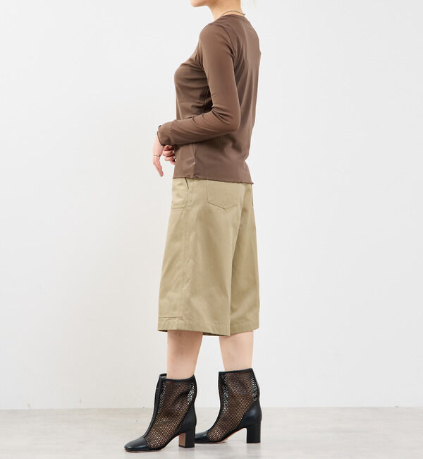 Soffitto「チュールシアープルオーバー」|Tシャツ・カットソー|