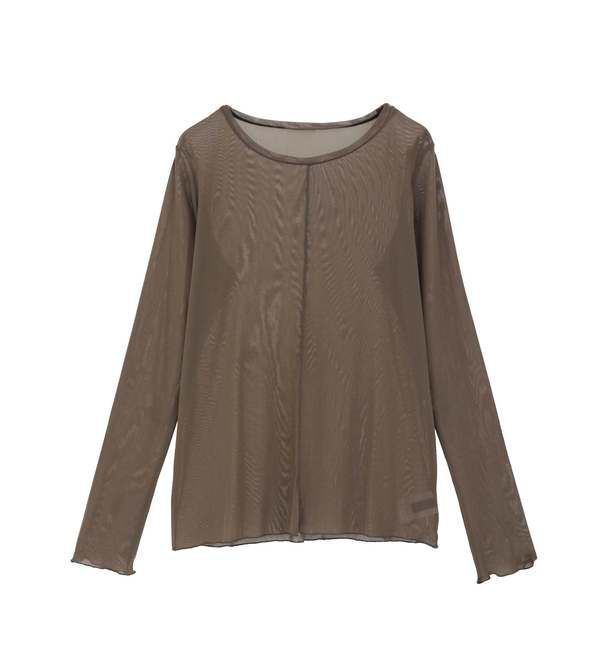 Soffitto「チュールシアープルオーバー」|Tシャツ・カットソー|