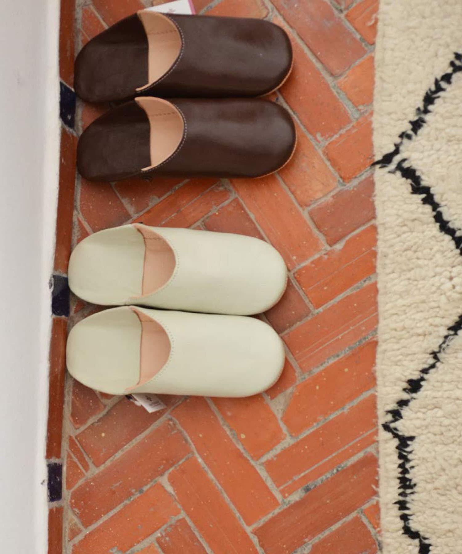 URBAN RESEARCH DOORS「Dear Morocco　ダークブラウンLL」|ルームシューズ|