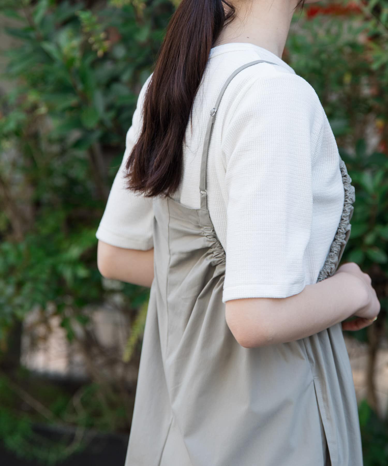 URBAN RESEARCH DOORS「FORK&SPOON　ワッフルジャガードTシャツ」|Tシャツ・カットソー|