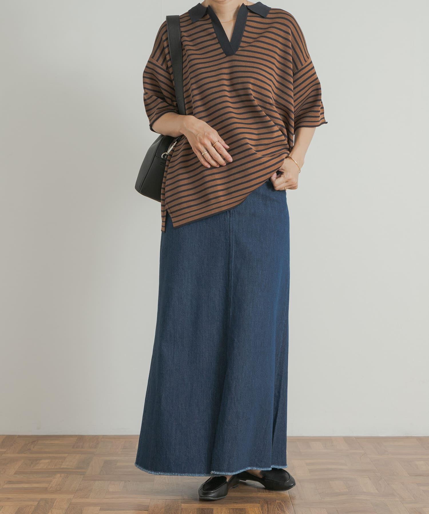 URBAN RESEARCH DOORS「Denim Flare Skirt」|スカート|