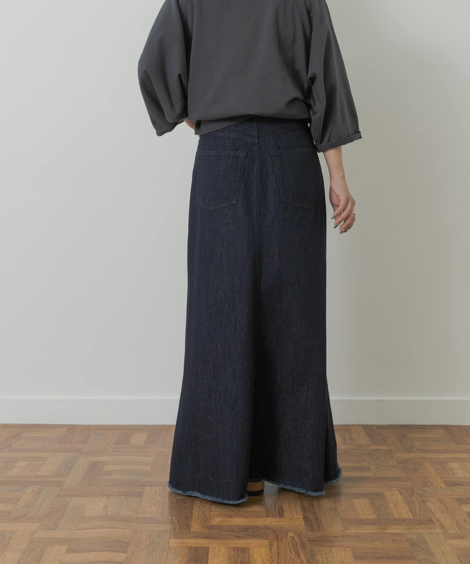 URBAN RESEARCH DOORS「Denim Flare Skirt」|スカート|