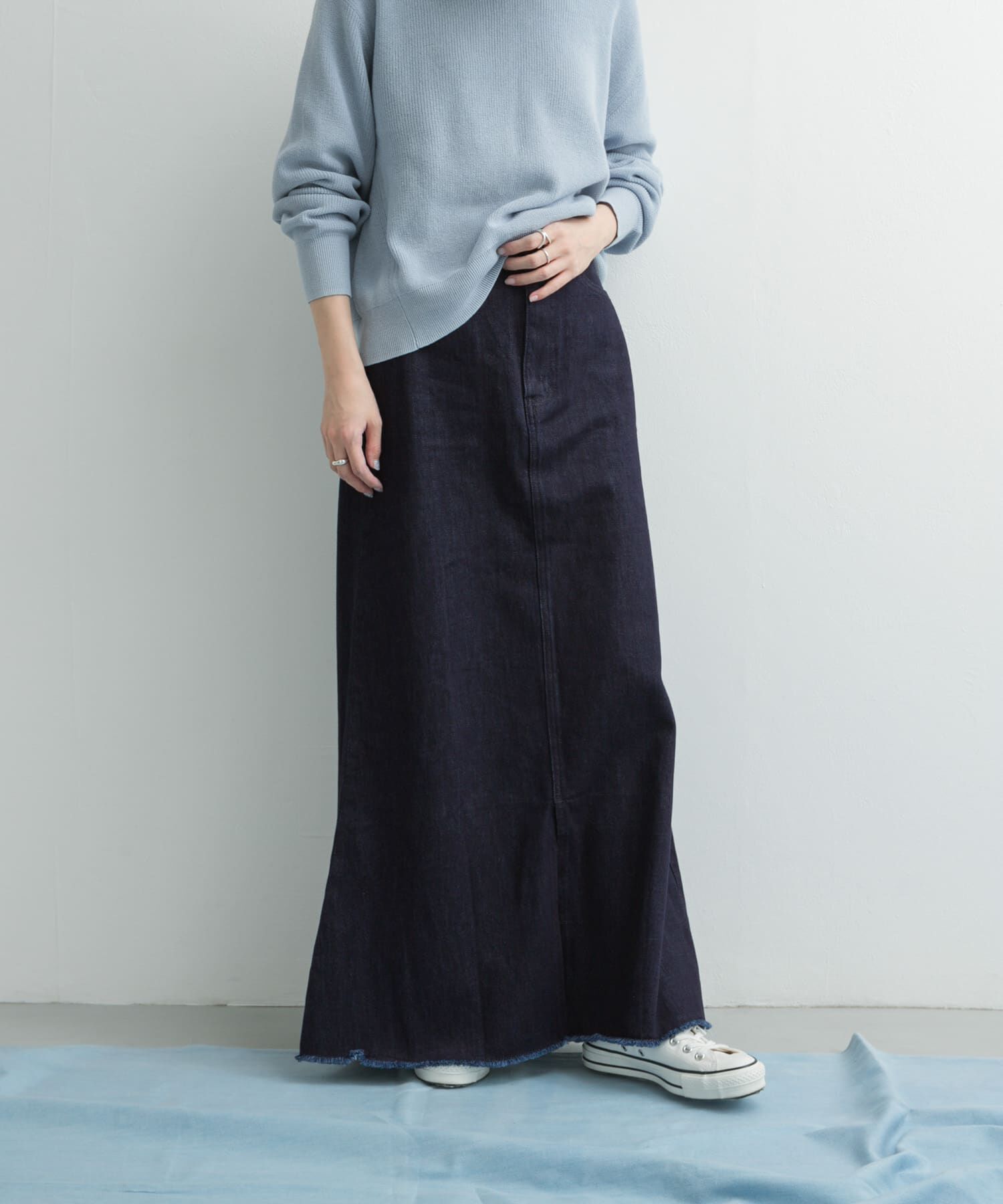 URBAN RESEARCH DOORS「Denim Flare Skirt」|スカート|