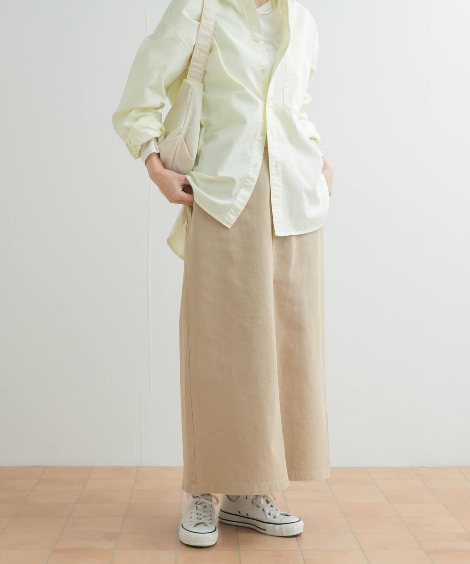 URBAN RESEARCH DOORS「製品染めカラースカート」|スカート|