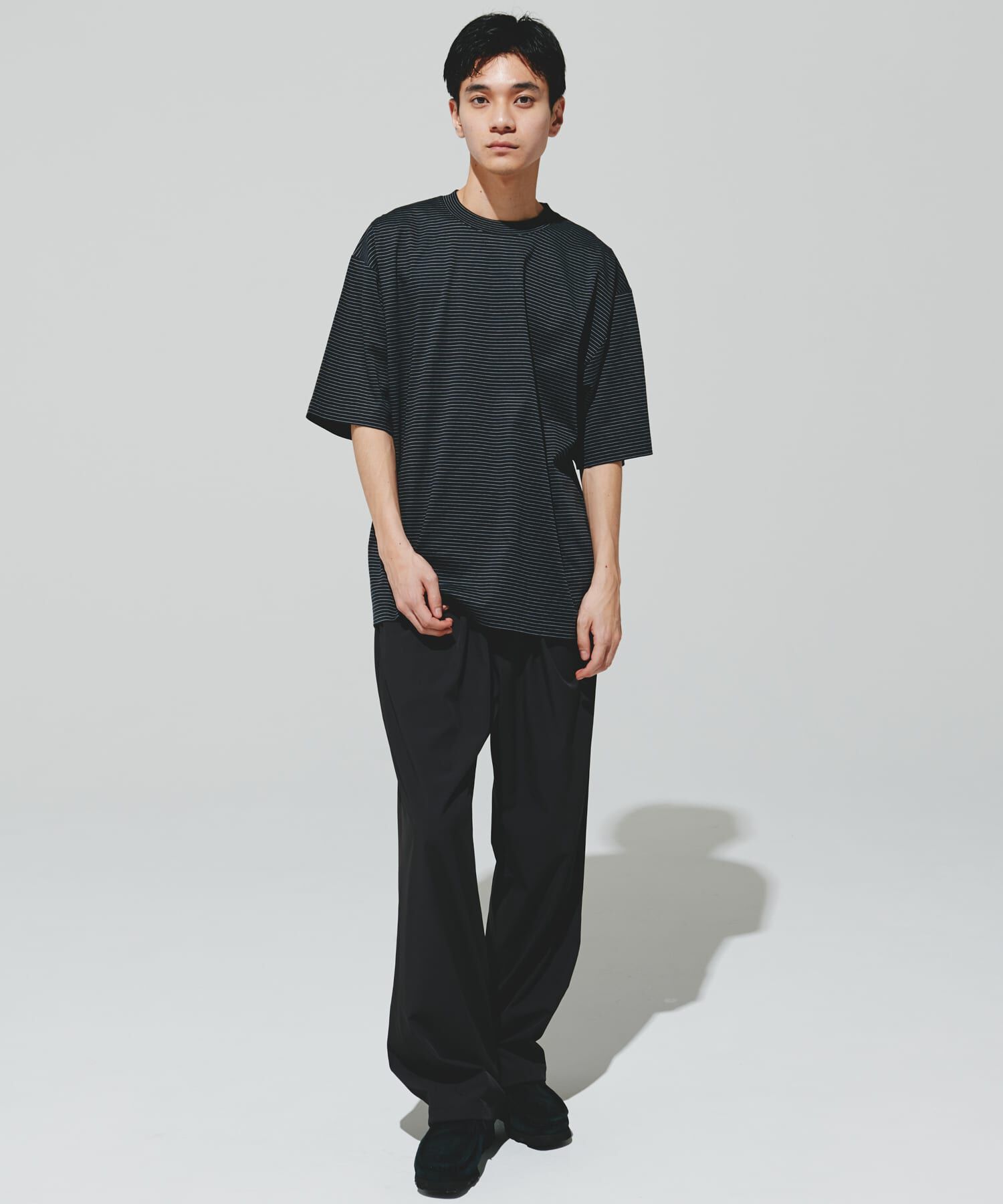 URBAN RESEARCH DOORS「『UR TECH』サマシェア クルーネックTシャツ」|Tシャツ・カットソー|