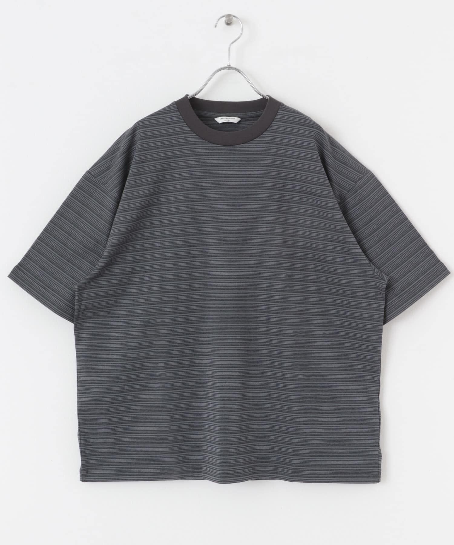 URBAN RESEARCH DOORS「メランジボーダー ショートスリーブ Tシャツ」|Tシャツ・カットソー|