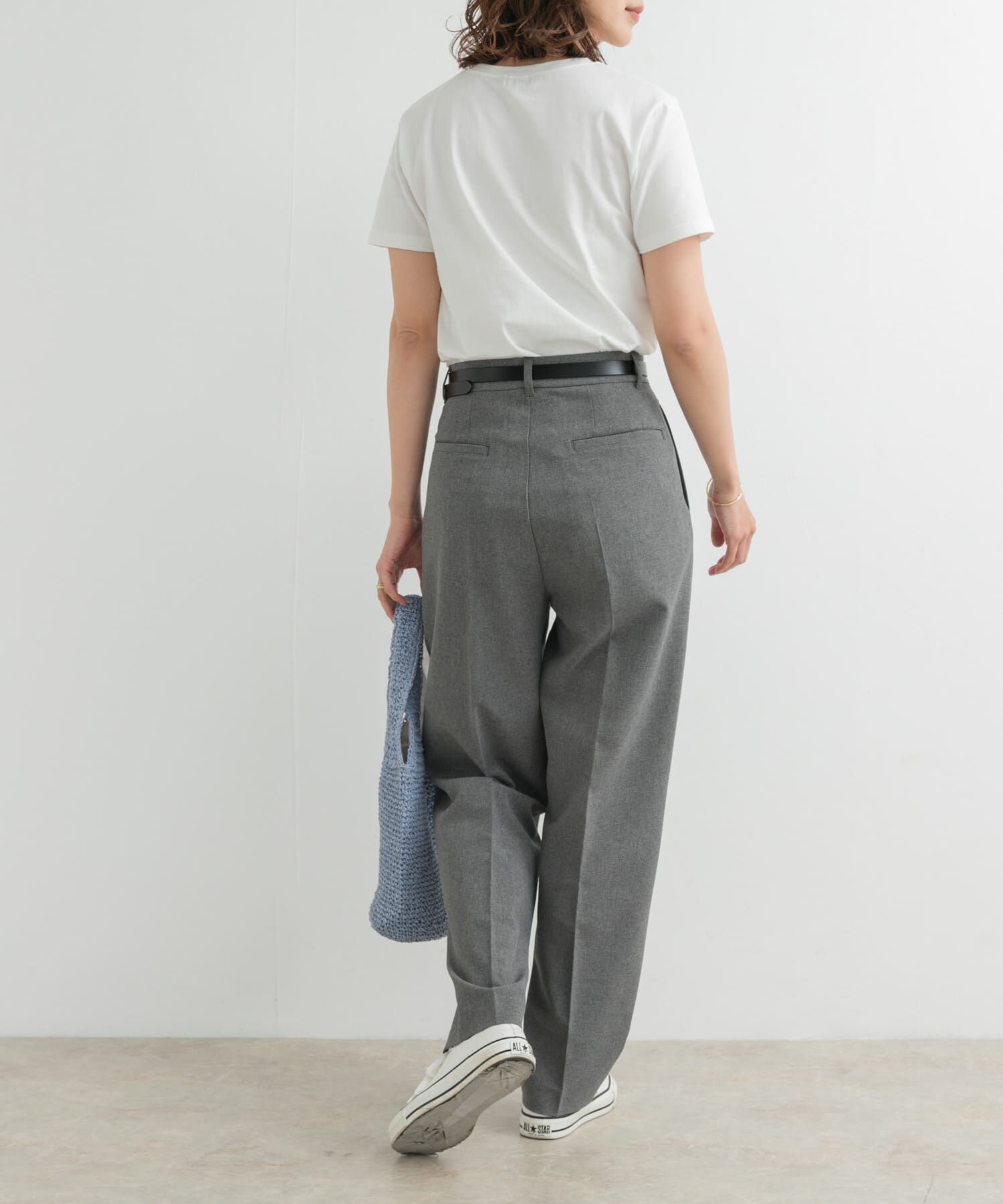 URBAN RESEARCH DOORS「『UR TECH DRYLUXE』センタープレスストレートパンツ」|その他|