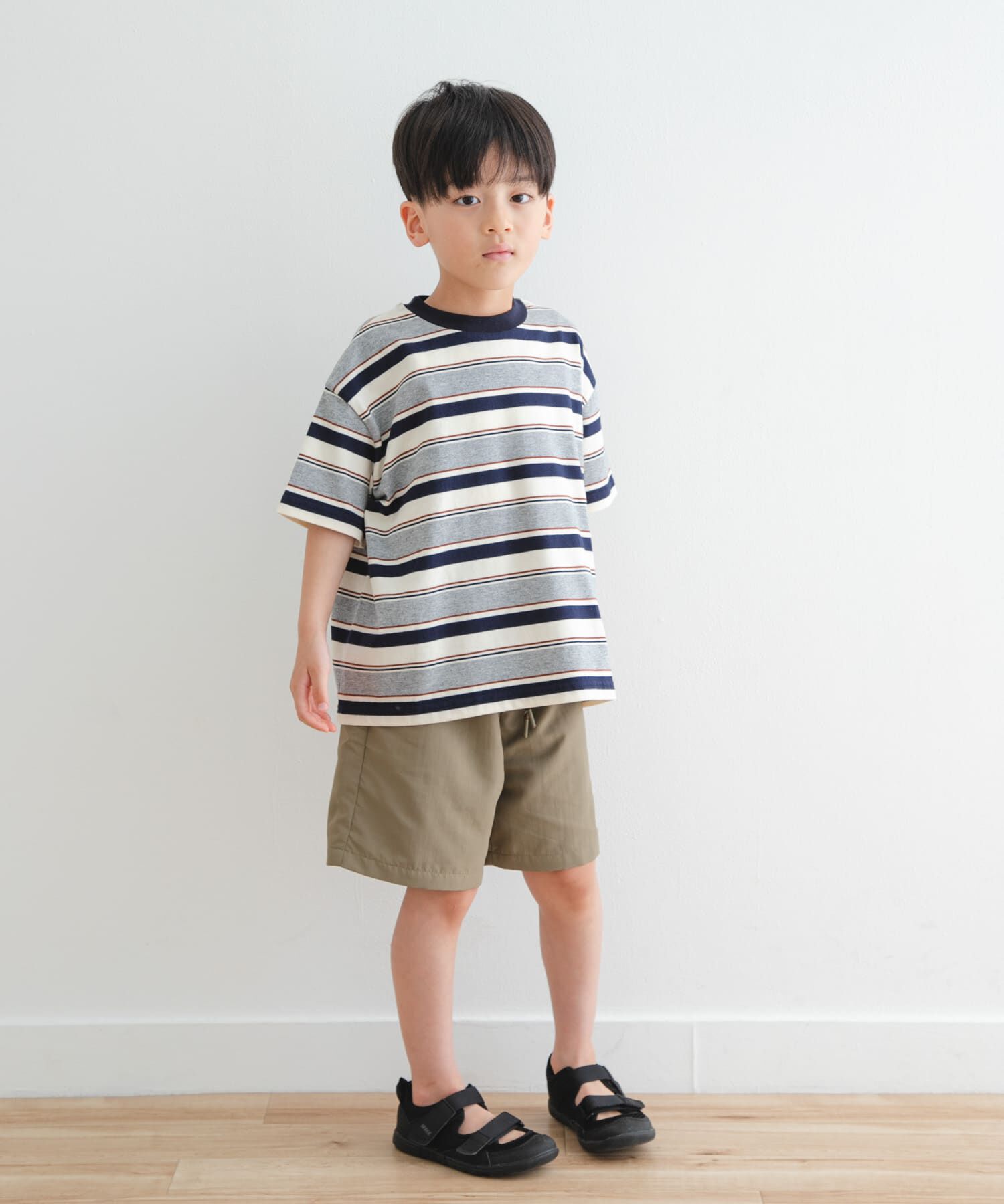 URBAN RESEARCH DOORS「『WEB/一部店舗限定サイズ』マルチボーダールーズTシャツ(KIDS)」|その他|