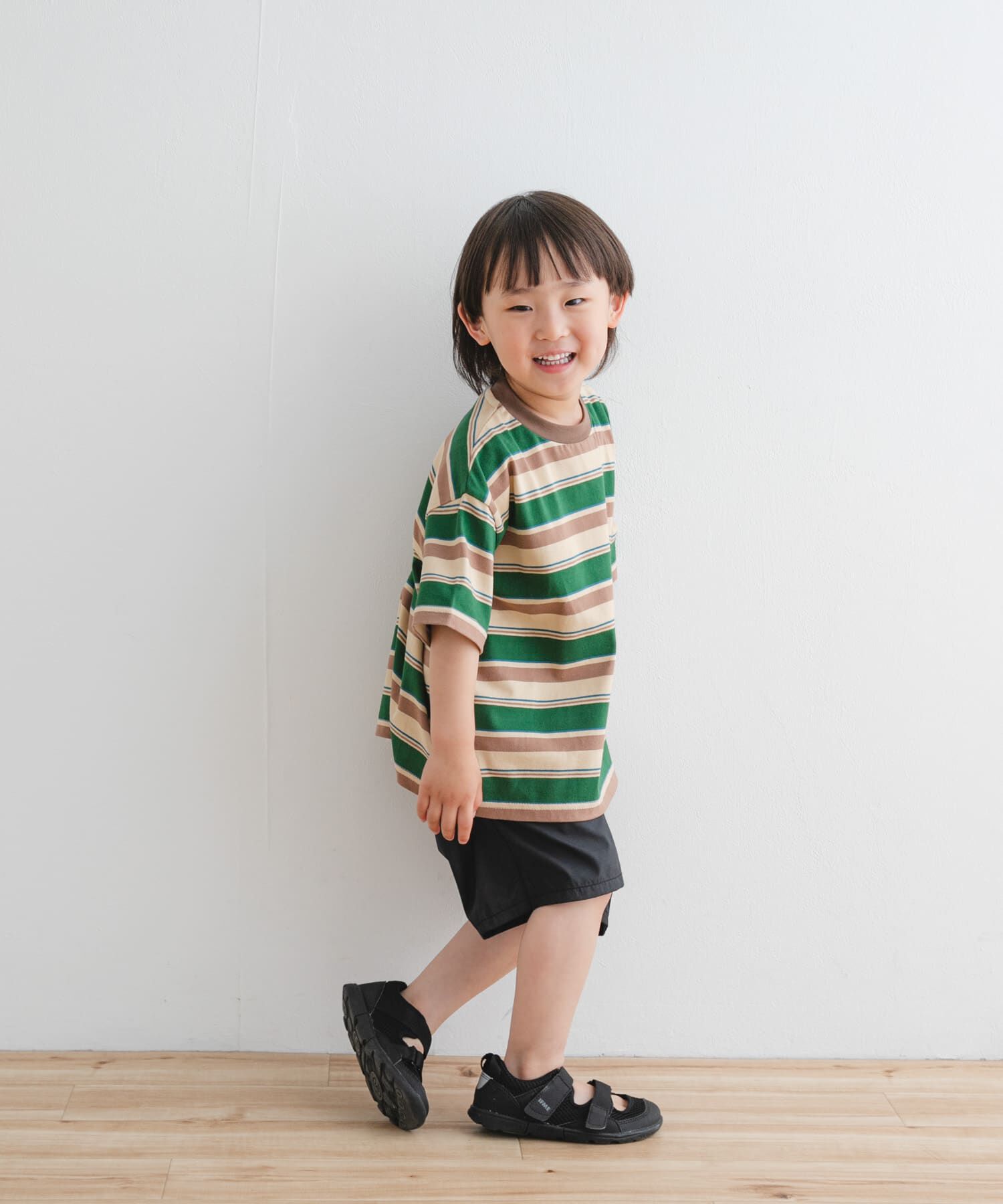 URBAN RESEARCH DOORS「『WEB/一部店舗限定サイズ』マルチボーダールーズTシャツ(KIDS)」|その他|