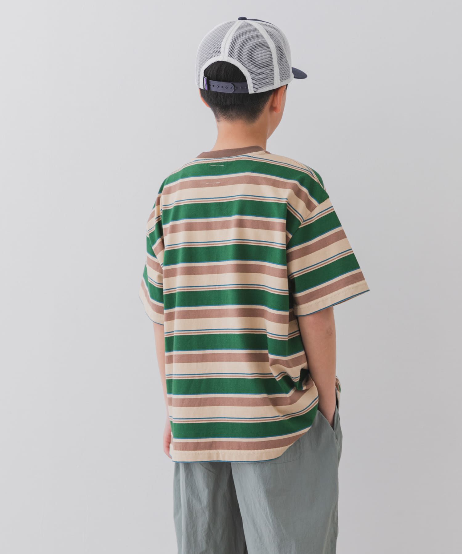 URBAN RESEARCH DOORS「『WEB/一部店舗限定サイズ』マルチボーダールーズTシャツ(KIDS)」|その他|