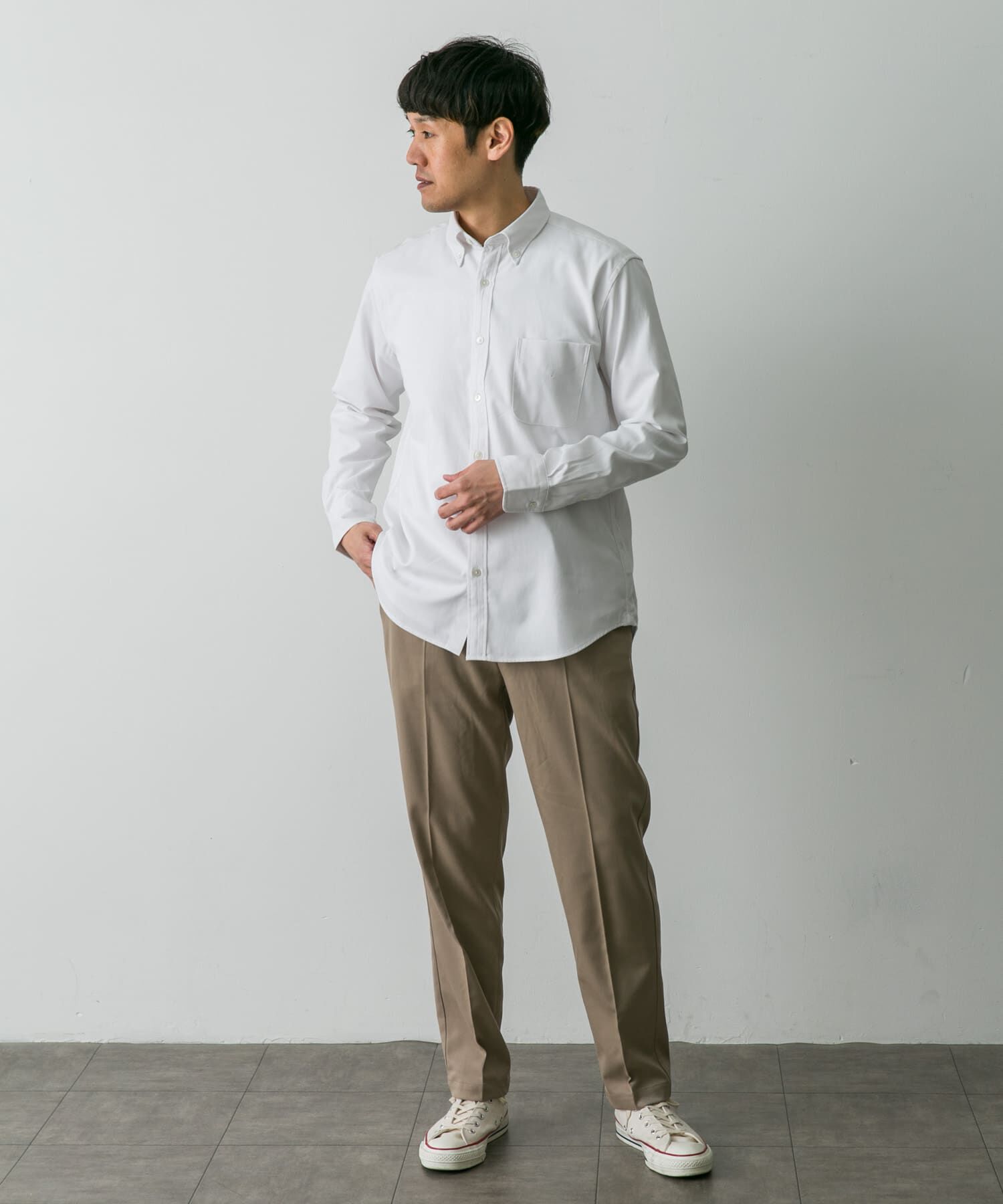 URBAN RESEARCH DOORS「『イージーケア』LIFE STYLE TAILOR　マルチスペック CLASSIC OX BDシャツ」|シャツ・ブラウス|
