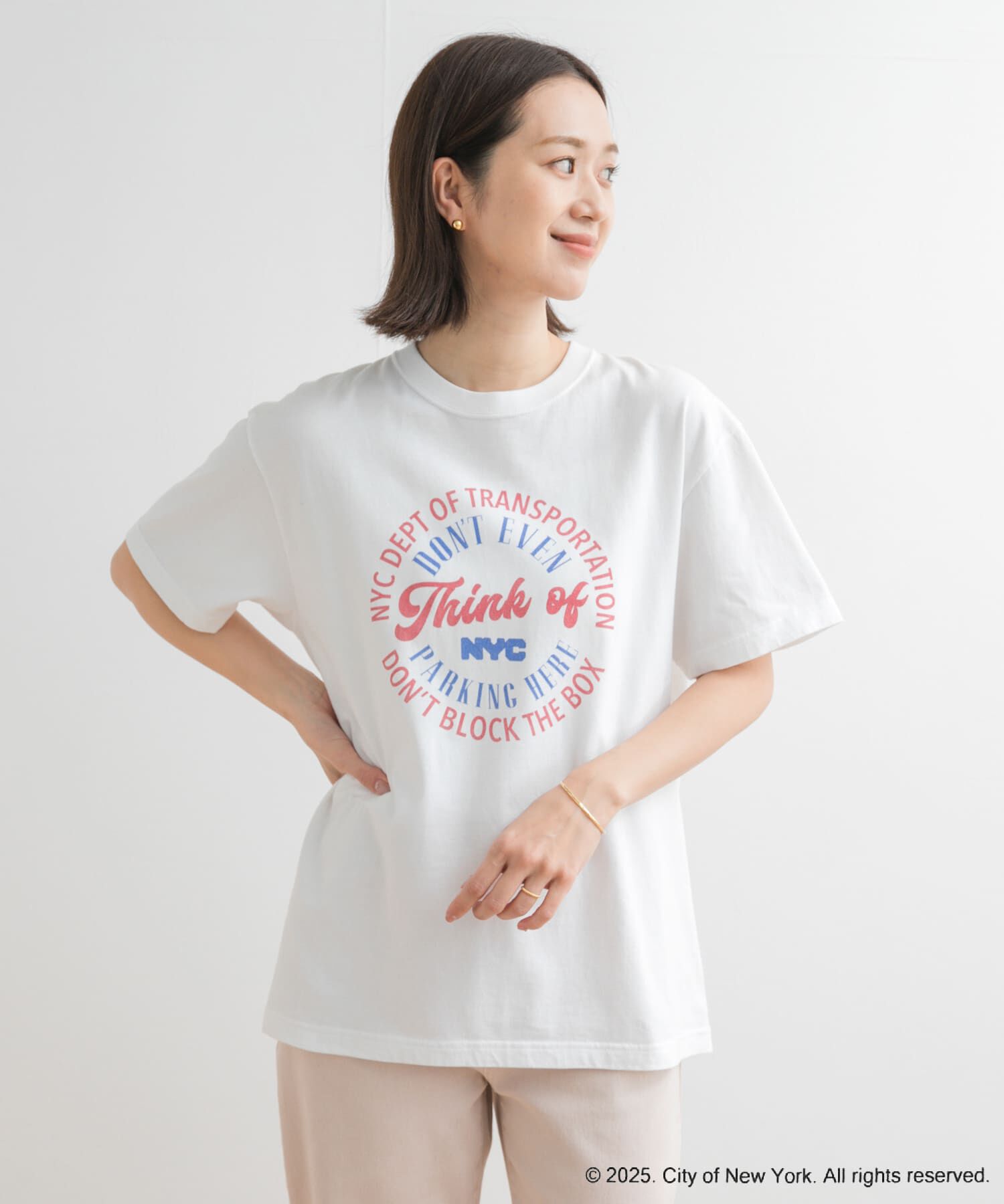 URBAN RESEARCH DOORS「GOOD ROCK SPEED　NYC Tshirt1 A」|Tシャツ・カットソー|