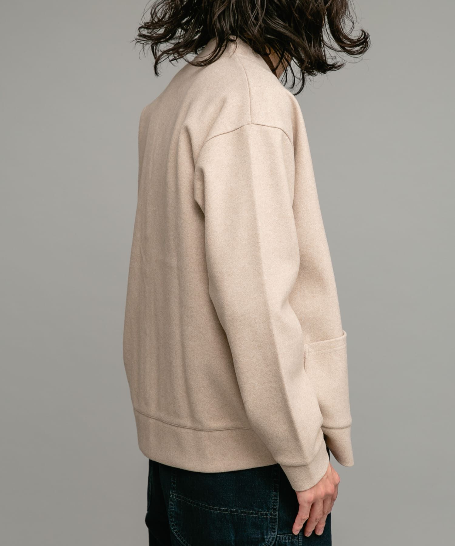 Sonny Label 「ストレッチメルトンカーディガン」|カーディガン|