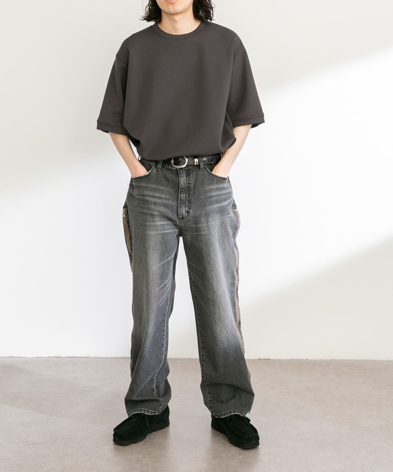 Sonny Label 「Wrangler　WREMAKE SIDE ZIP FLARE」|デニム|
