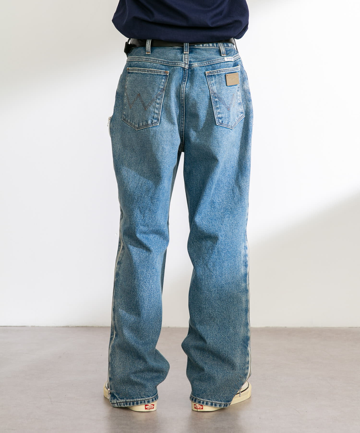 Sonny Label 「Wrangler　WREMAKE SIDE ZIP FLARE」|デニム|