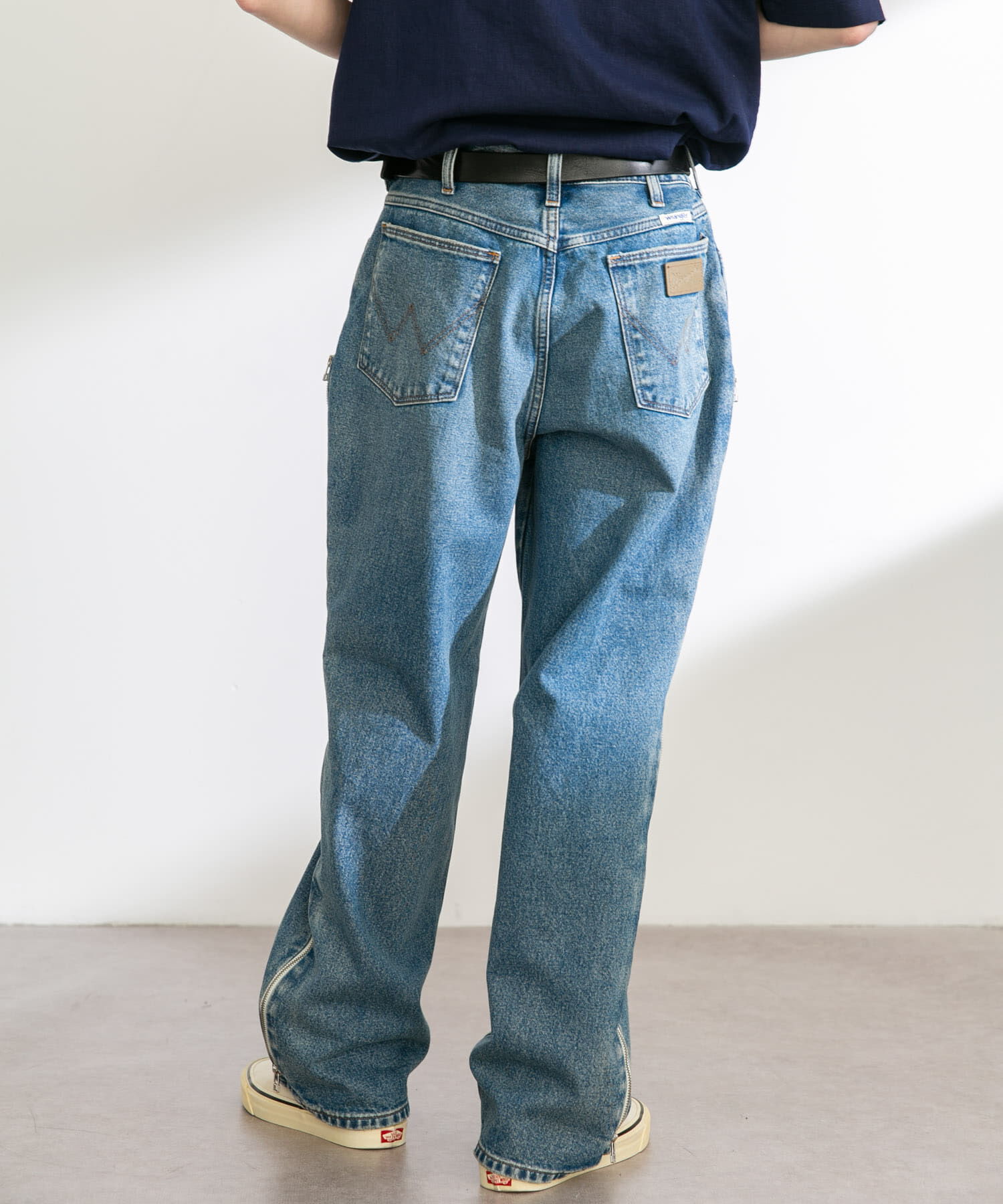 Sonny Label 「Wrangler　WREMAKE SIDE ZIP FLARE」|デニム|
