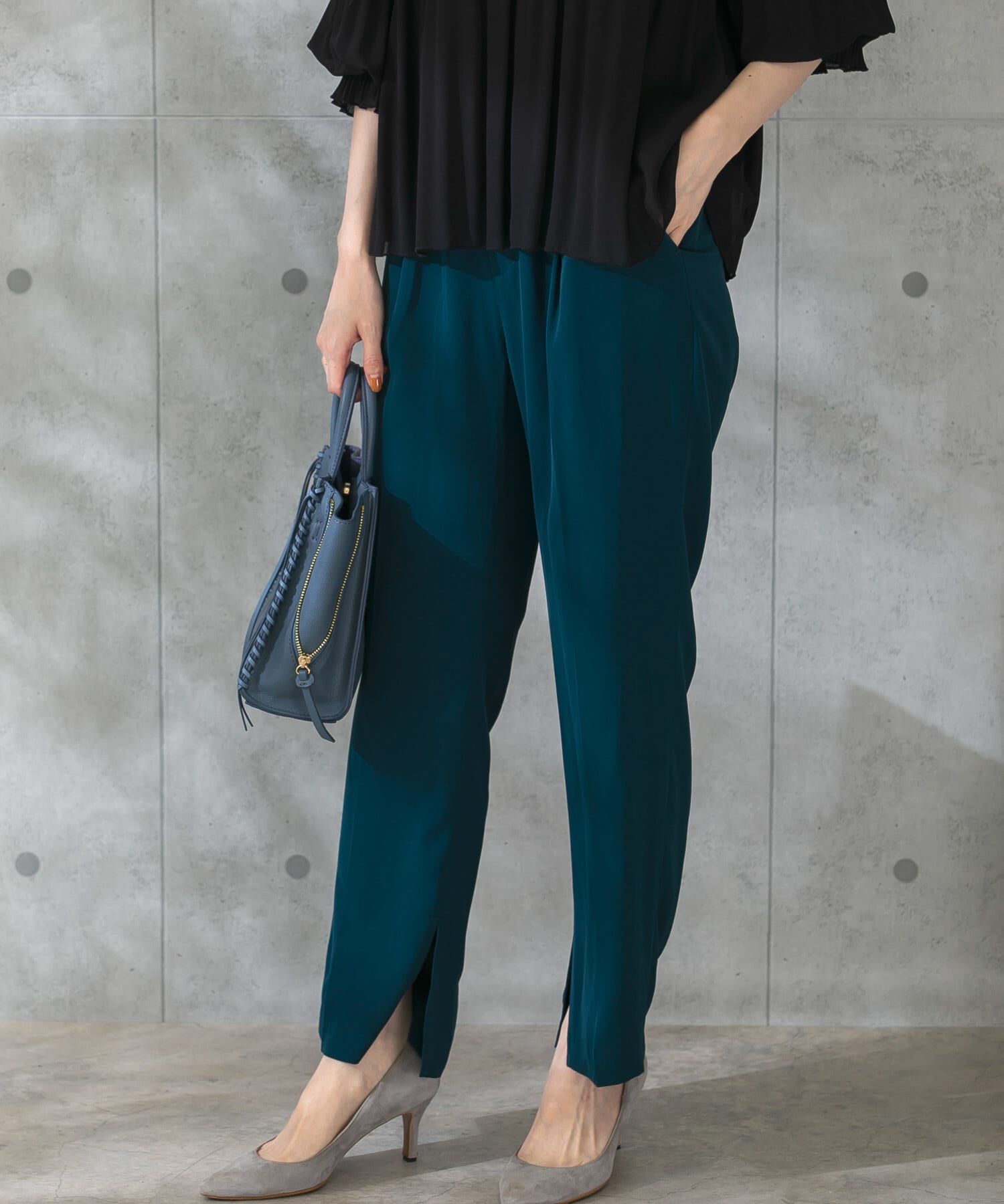 URBAN RESEARCH ROSSO「ウォッシャブルインサイドスリットイージーパンツ」|その他|