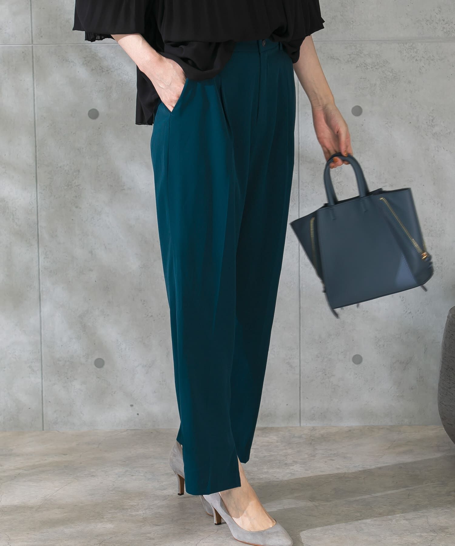 URBAN RESEARCH ROSSO「ウォッシャブルインサイドスリットイージーパンツ」|その他|