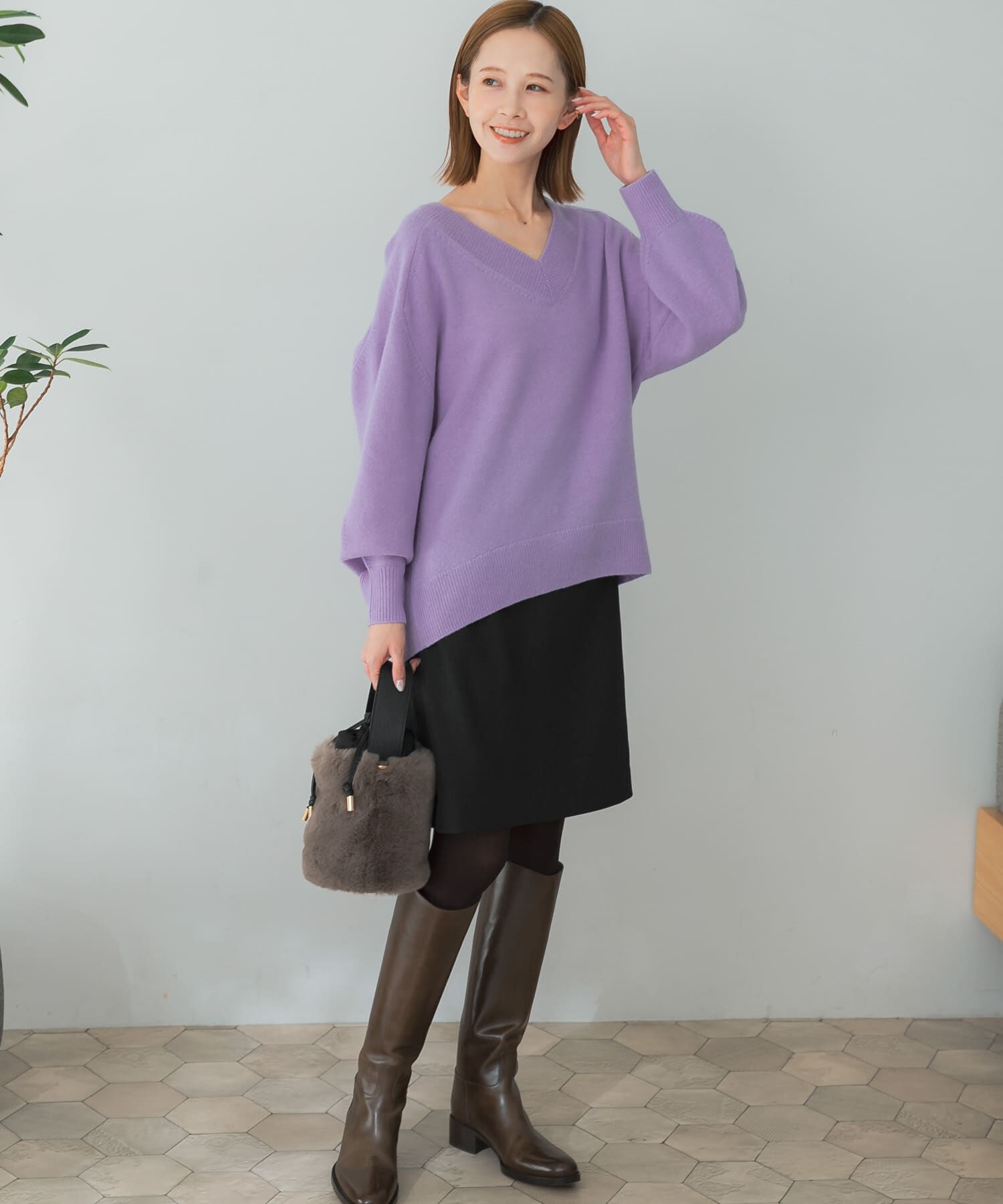 URBAN RESEARCH ROSSO「ポケット台形ミニスカート」|スカート|