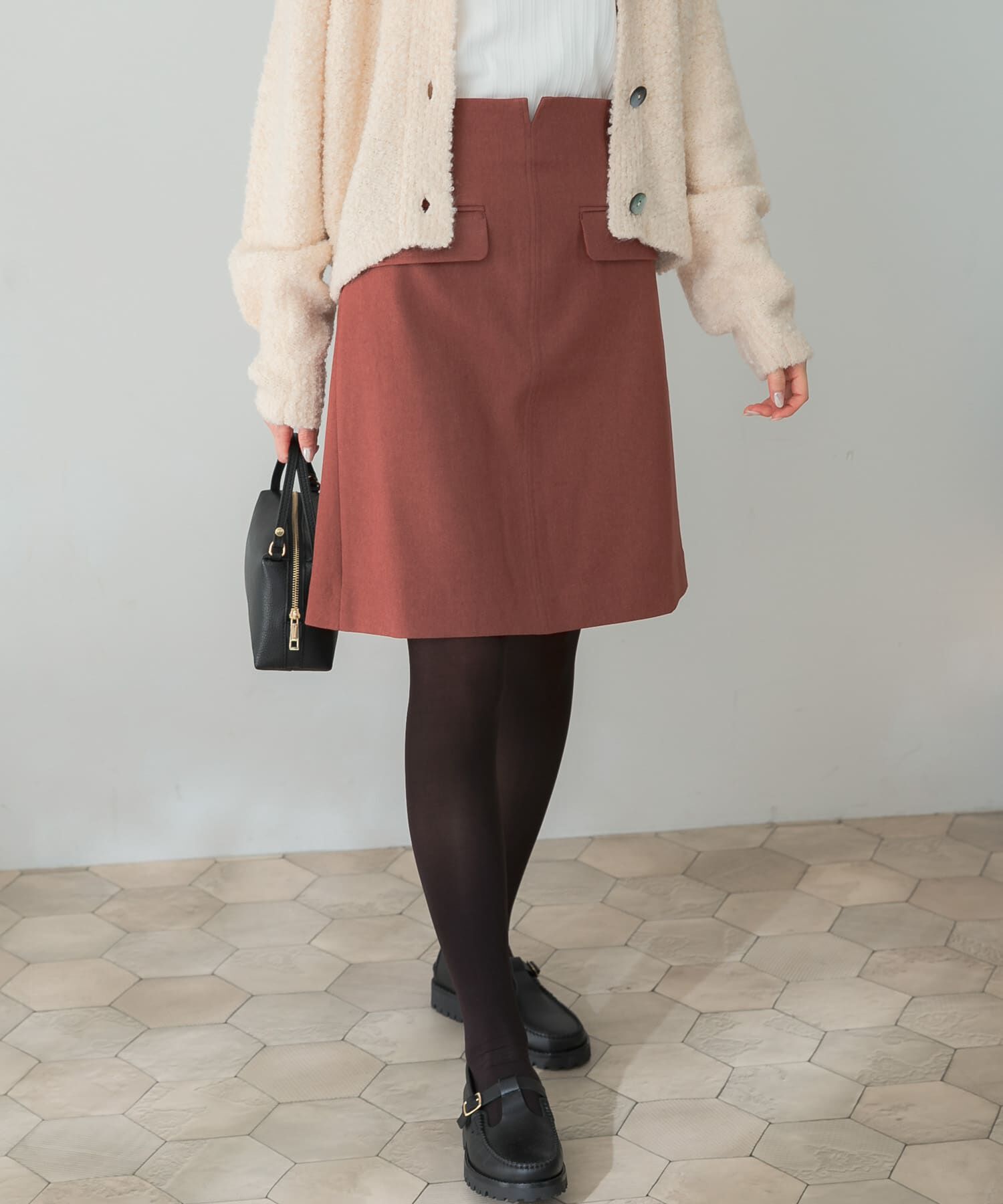 URBAN RESEARCH ROSSO「ポケット台形ミニスカート」|スカート|