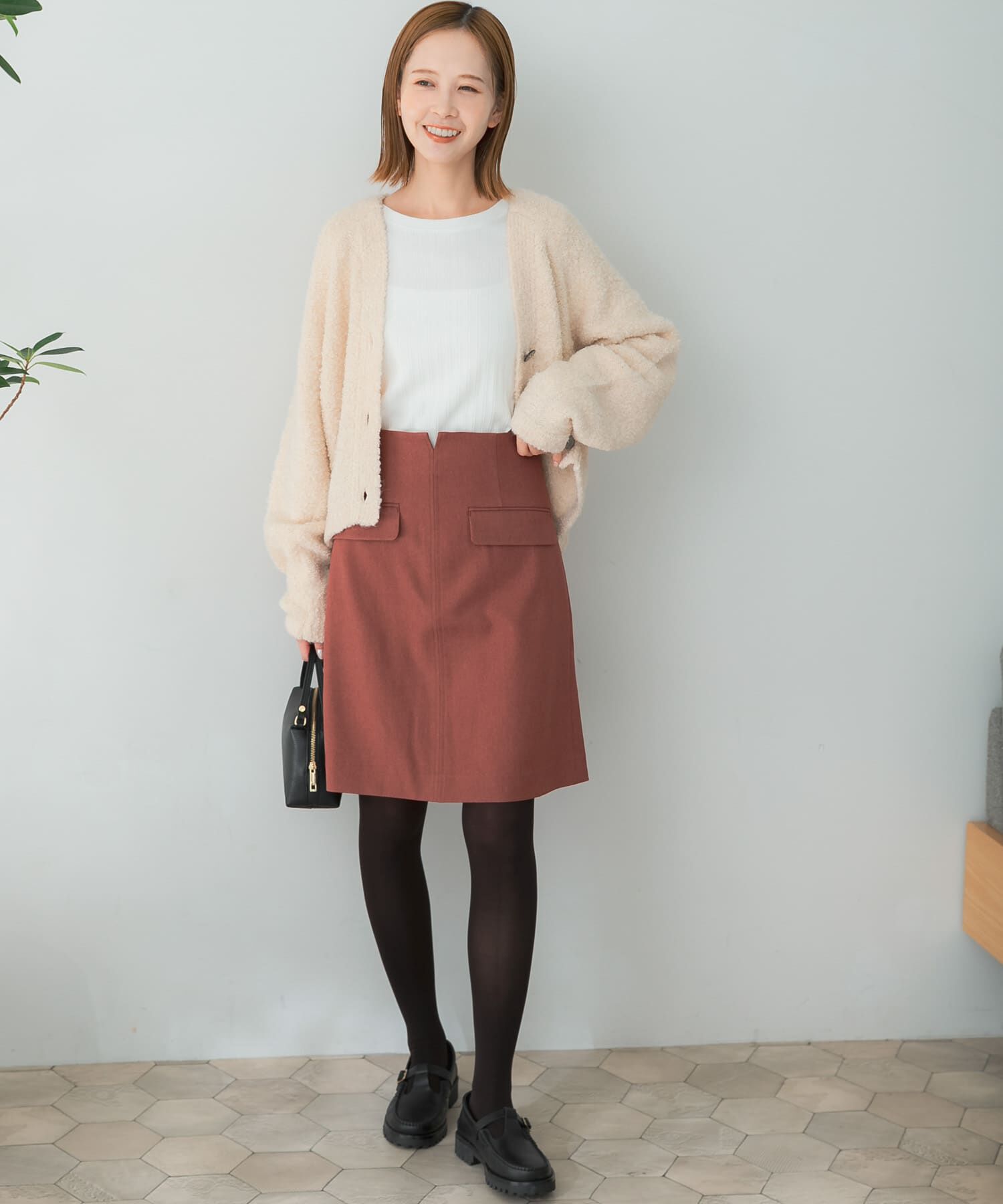 URBAN RESEARCH ROSSO「ポケット台形ミニスカート」|スカート|