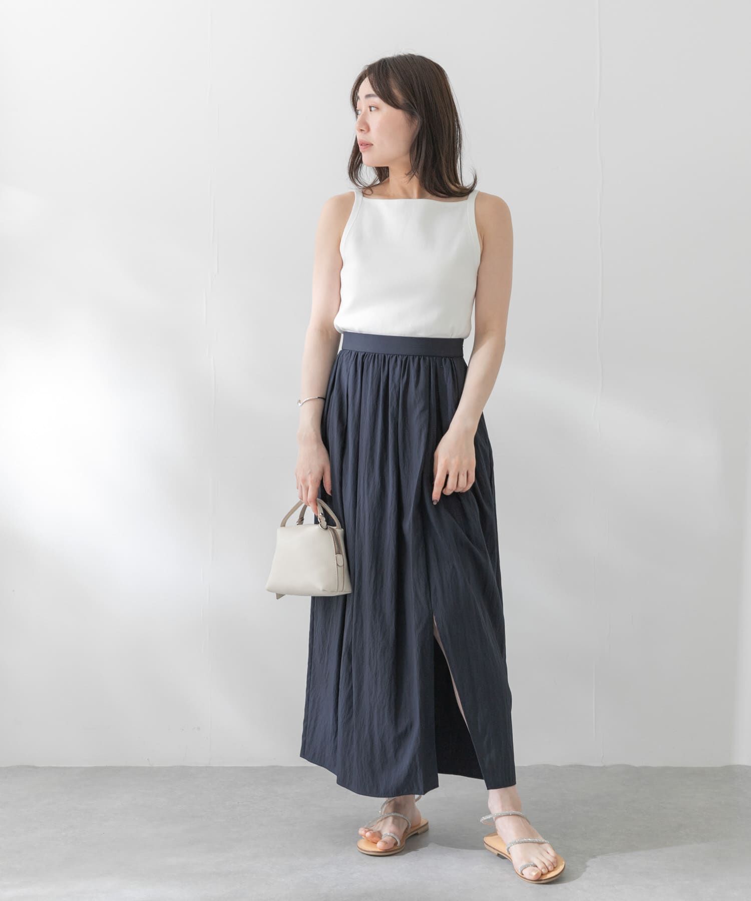 URBAN RESEARCH ROSSO「撥水UVギャザーストレートスカート」|スカート|