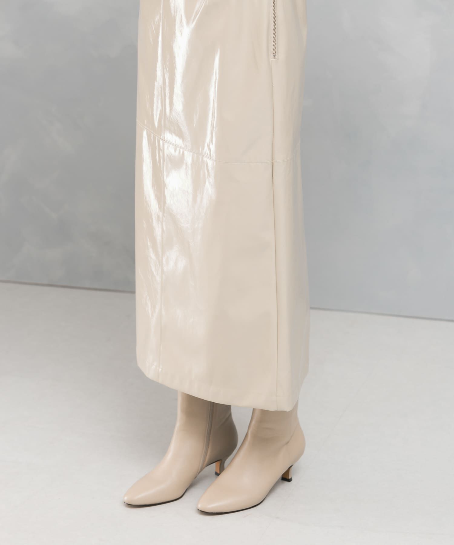 URBAN RESEARCH ROSSO「パテントストレートスカート」|スカート|