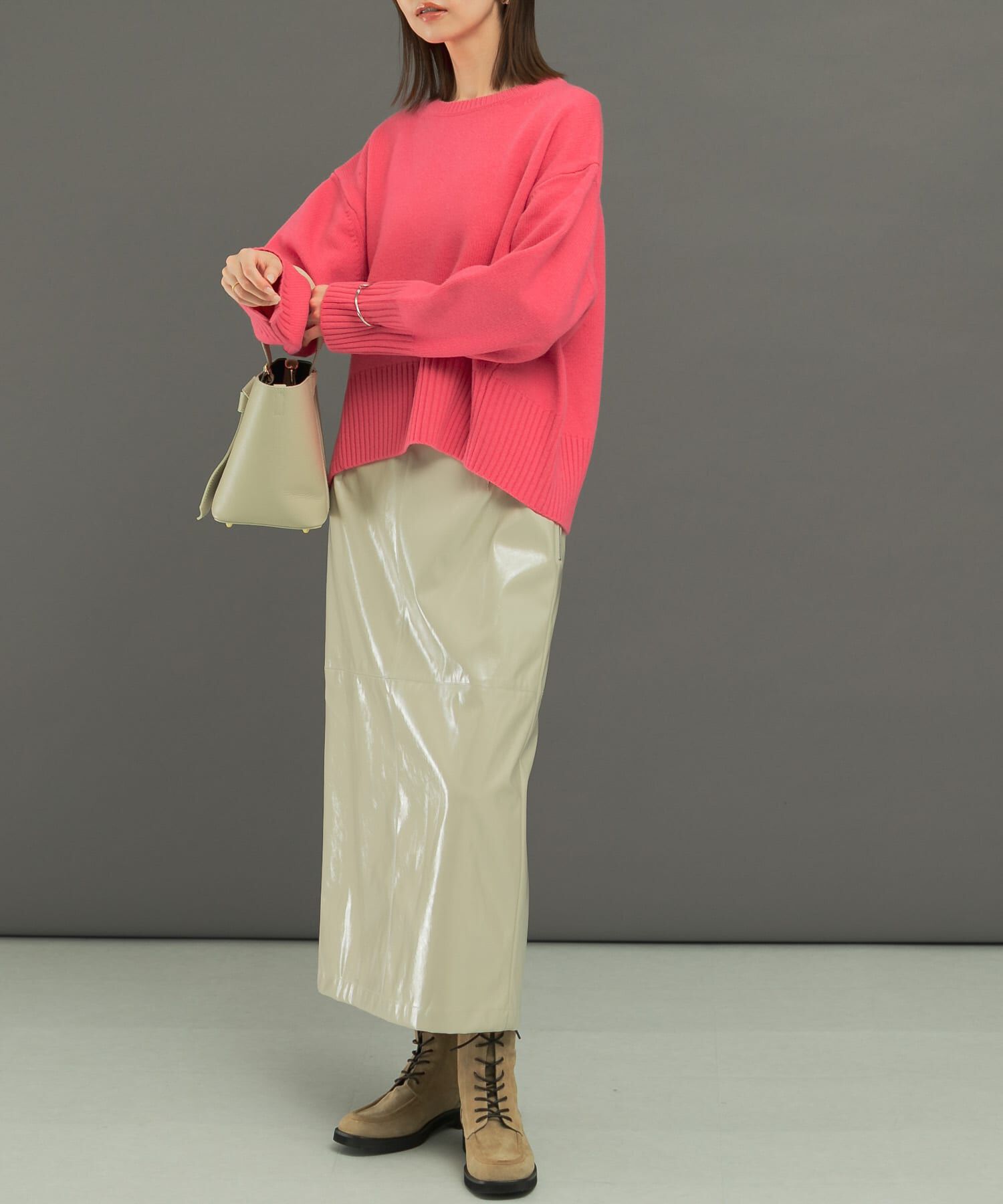 URBAN RESEARCH ROSSO「パテントストレートスカート」|スカート|