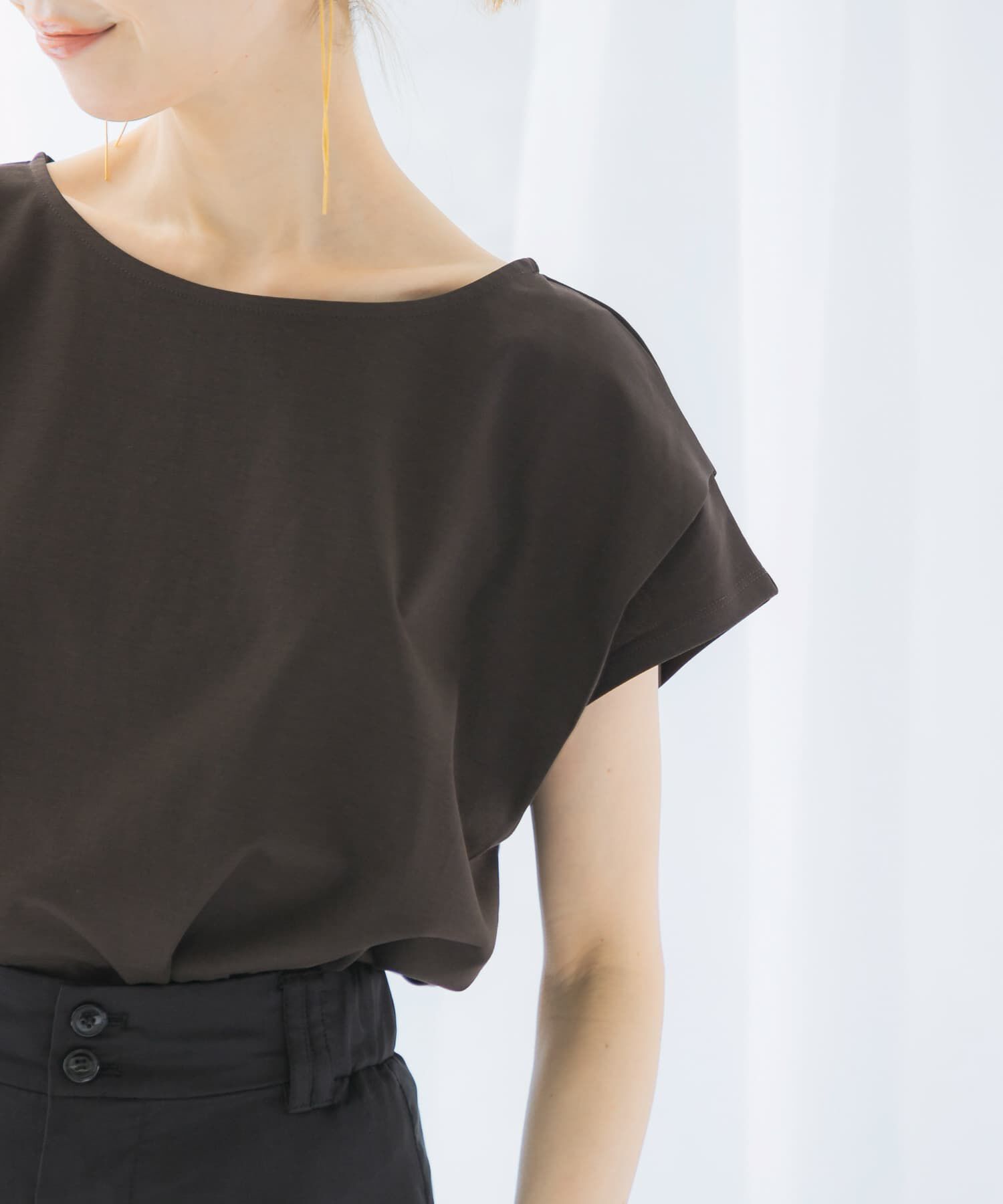 URBAN RESEARCH ROSSO「『WEB/一部店舗限定』ドライドルマンプルオーバー」|Tシャツ・カットソー|