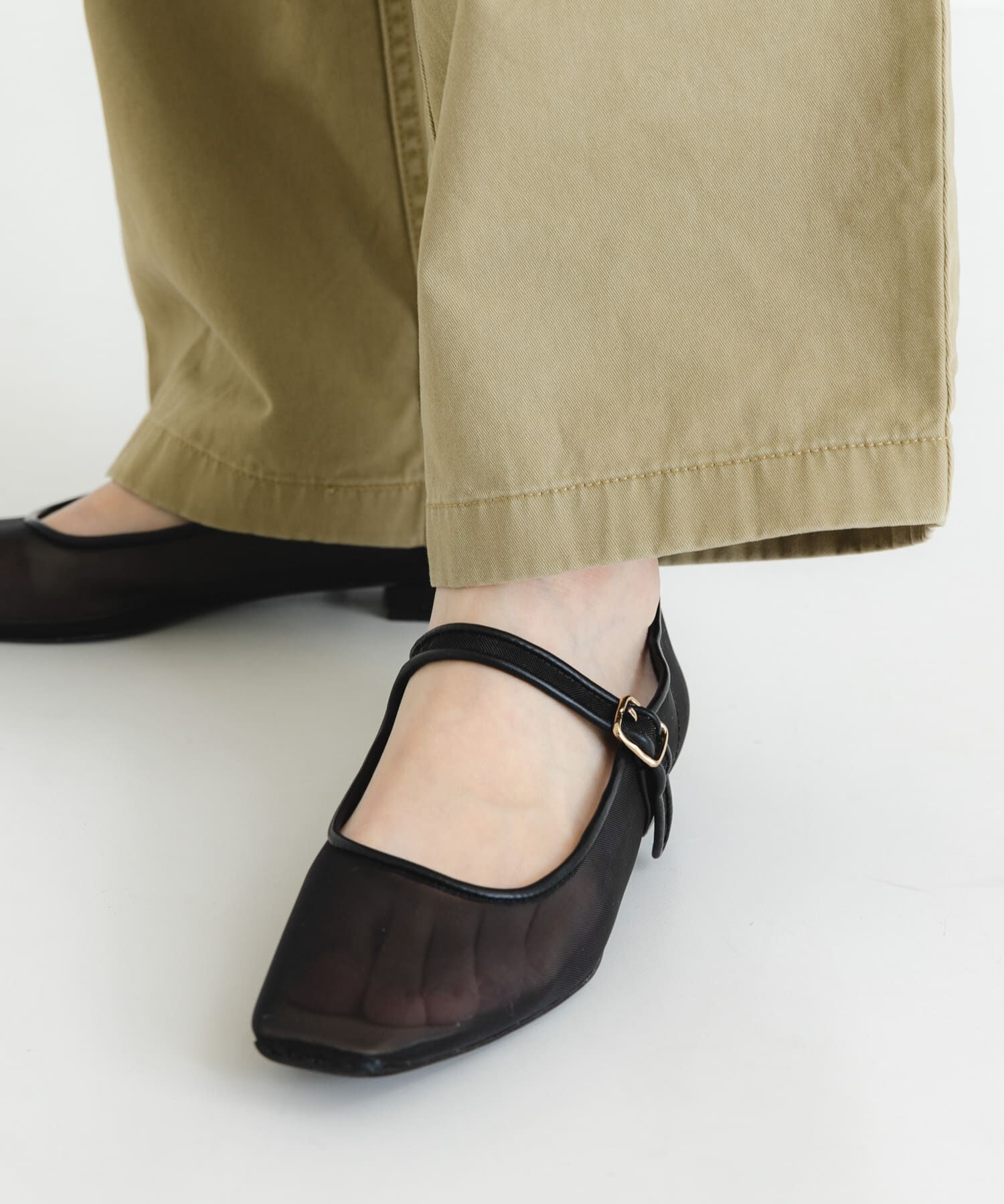 URBAN RESEARCH「シアーメリージェーンフラットシューズ」|パンプス|