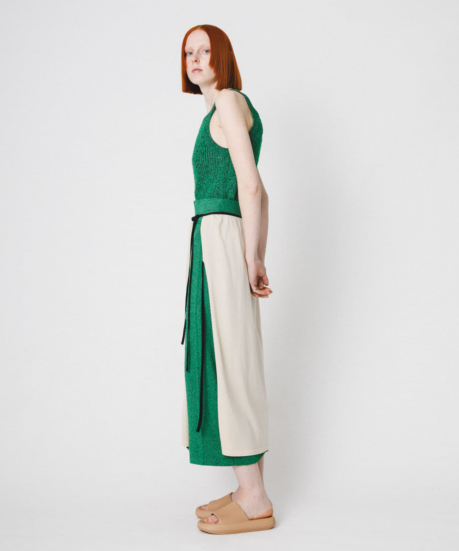 LAATO「mosa knit camisole」|キャミソール|