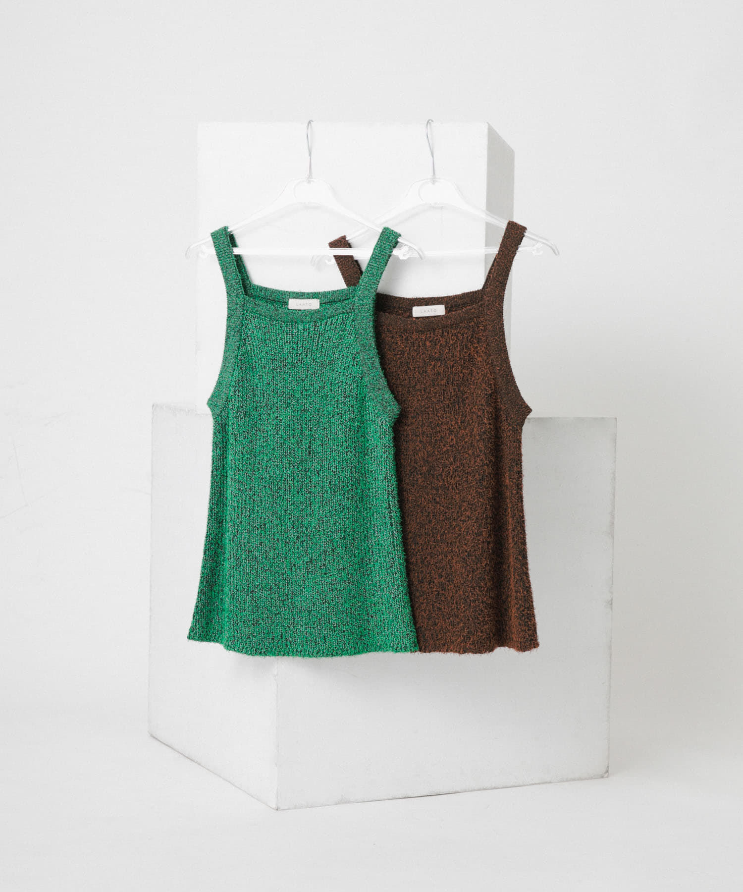 LAATO「mosa knit camisole」|キャミソール|