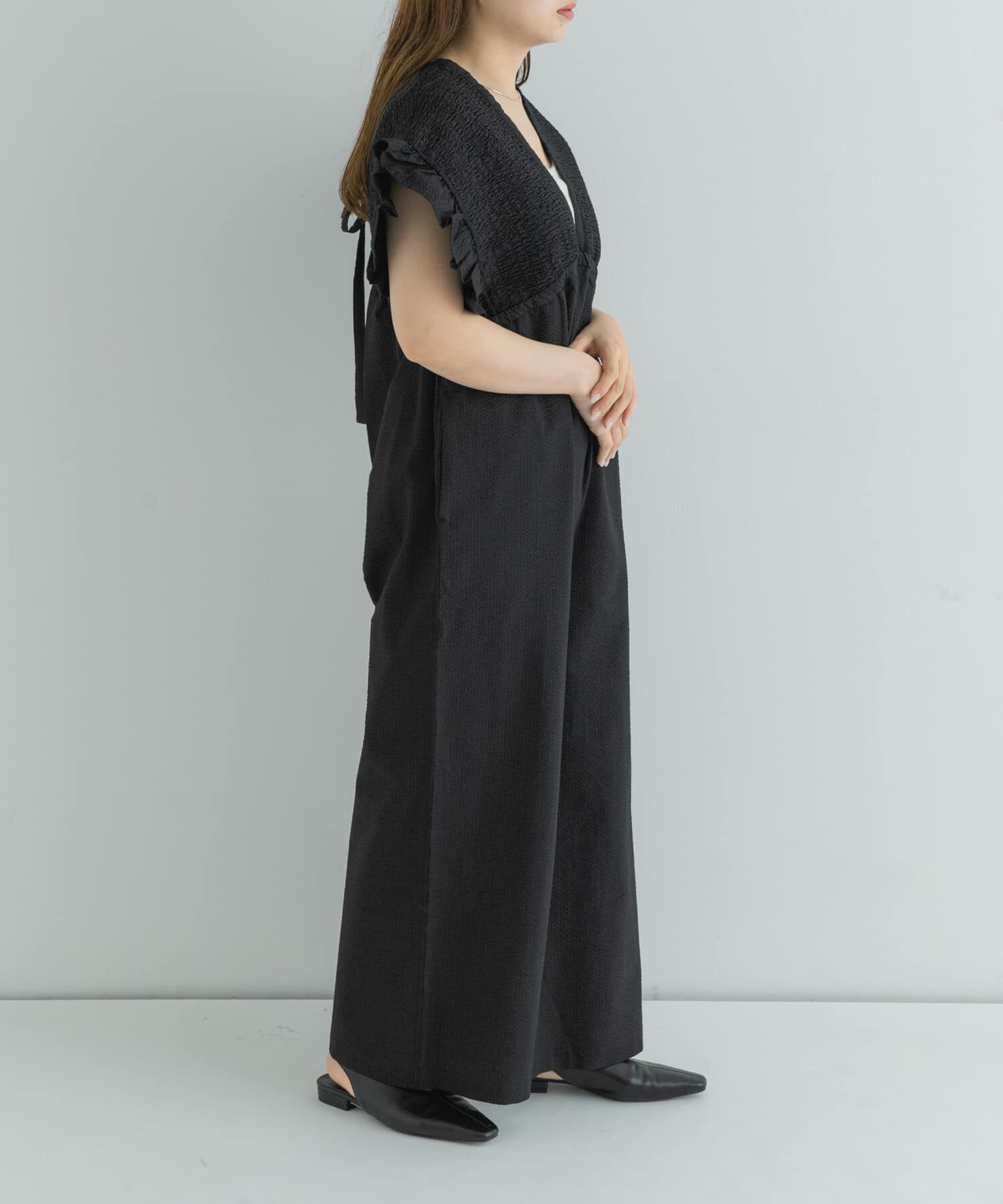 Sonny Label 「シャーリングサマーオールインワン」|スカート|