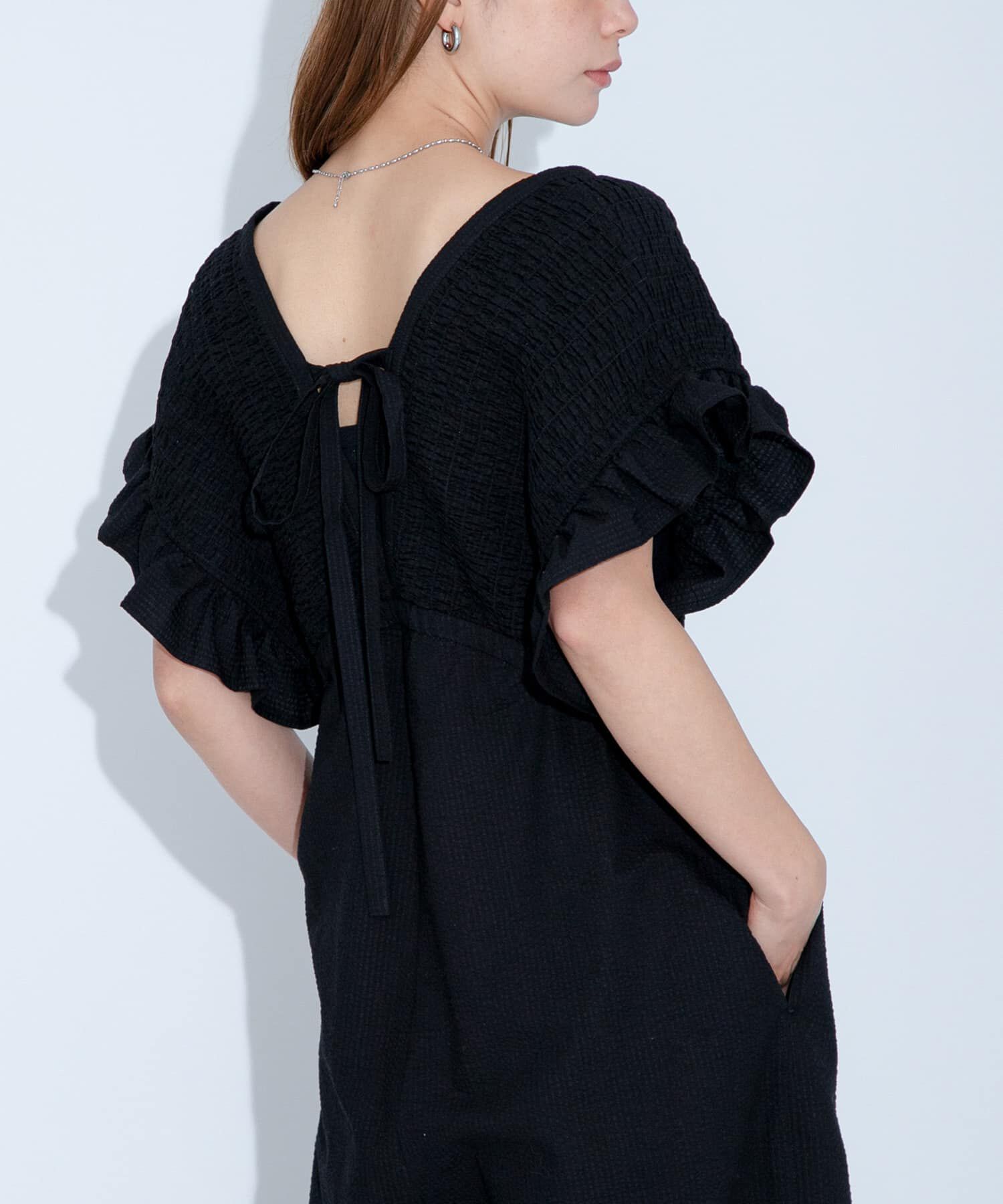 Sonny Label 「シャーリングサマーオールインワン」|スカート|