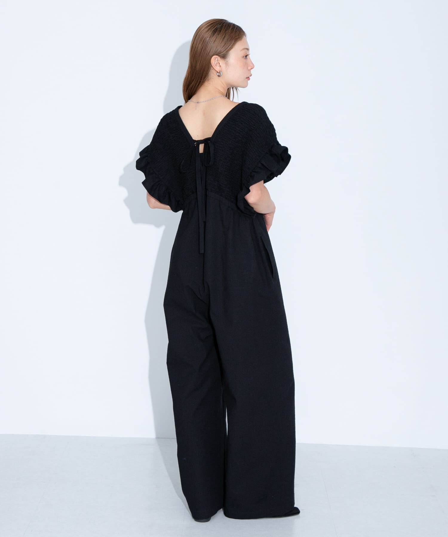 Sonny Label 「シャーリングサマーオールインワン」|スカート|