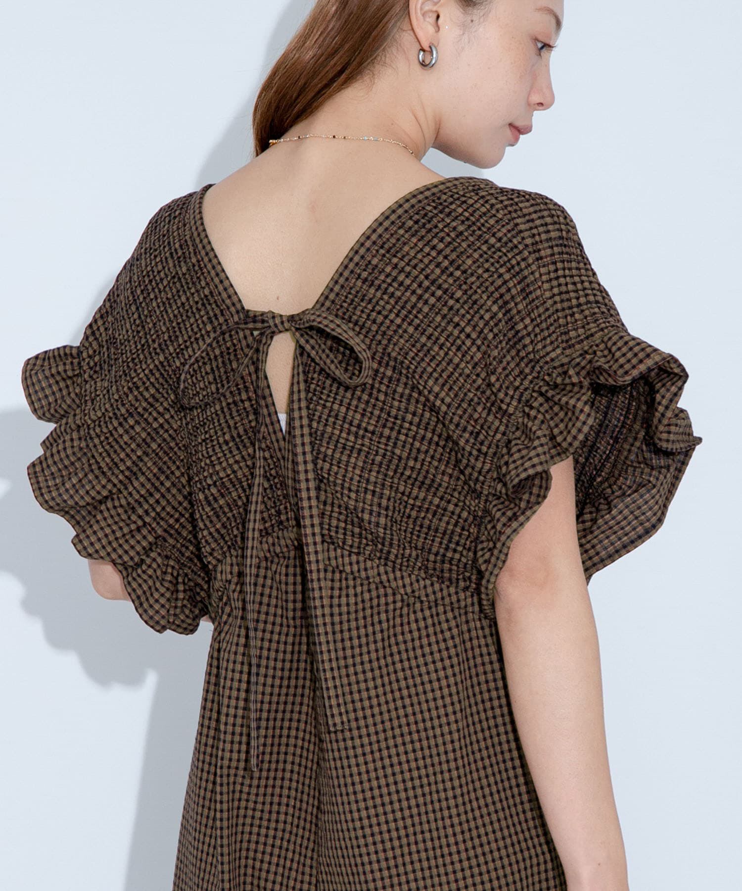 Sonny Label 「シャーリングサマーオールインワン」|スカート|