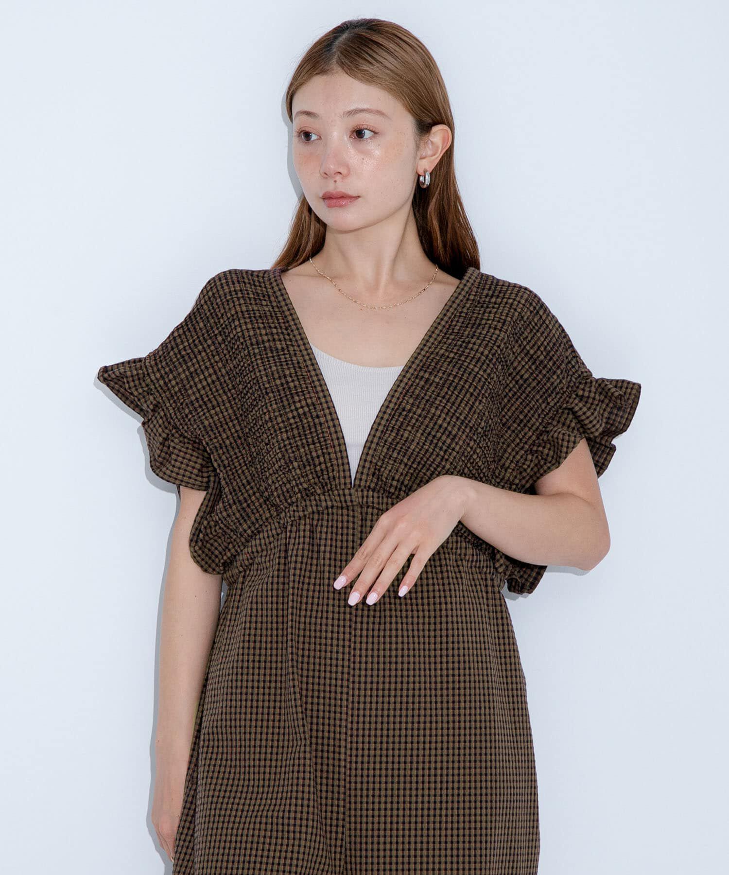 Sonny Label 「シャーリングサマーオールインワン」|スカート|