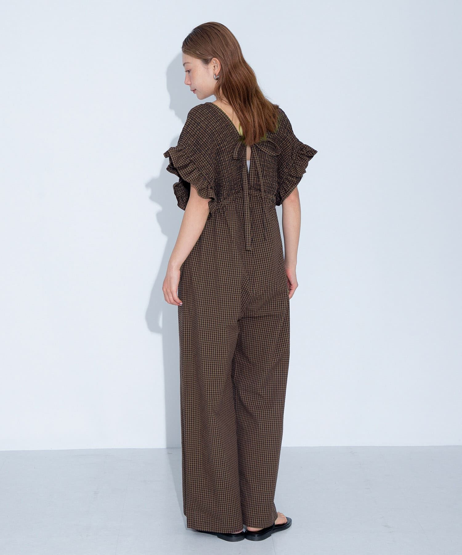 Sonny Label 「シャーリングサマーオールインワン」|スカート|